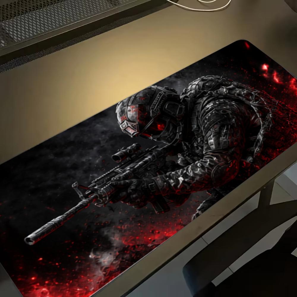 Desk Room Setup - Soldier Muismatten Pc Accessoires Bureaumat Bureaubinneninrichting
