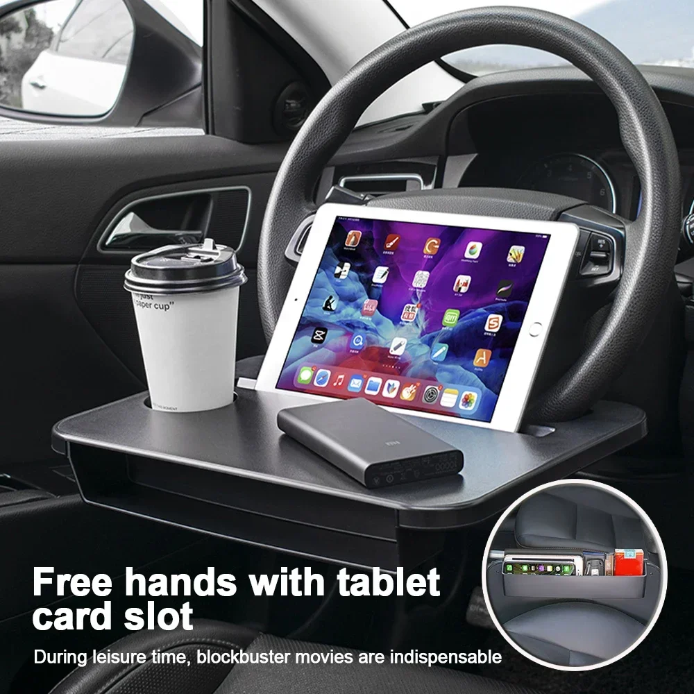 Desk Setup Organizer - Multifunctionele auto-tray, laptop bureau, houder, standaard,