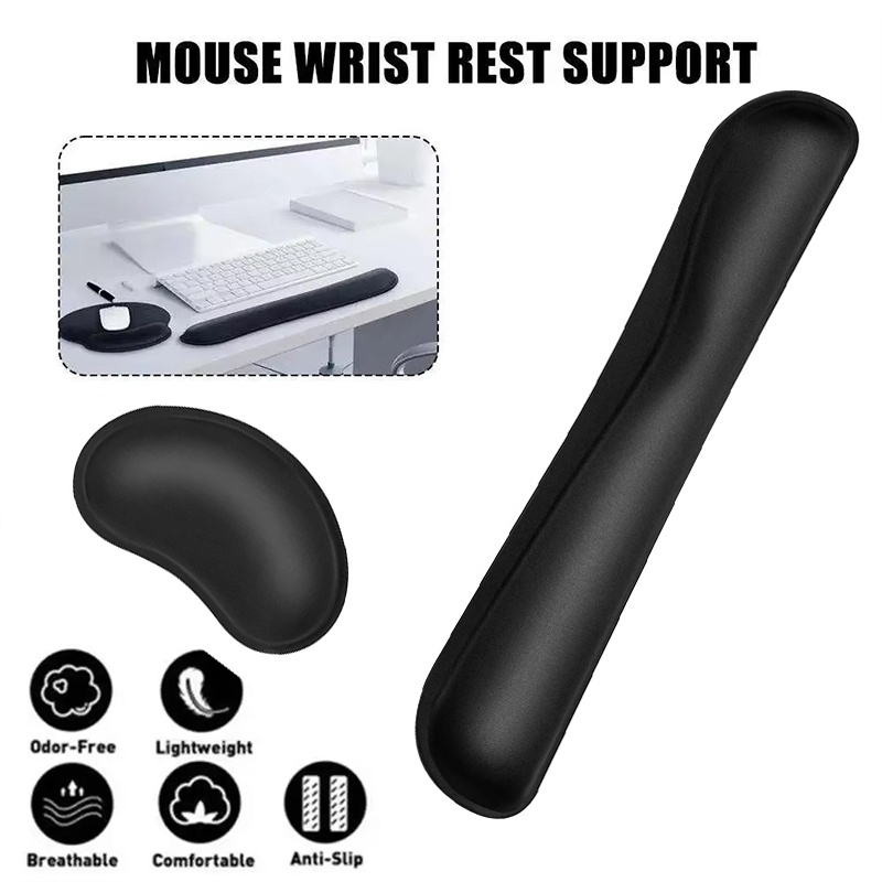 Desk Setup Gear - Ergonomisch polskussen voor toetsenbord, muis, desktop,