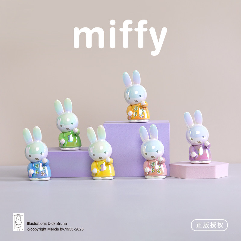 Desk Setup Organizer - Miffy Penhouder Blind Box Kleurrijke Outfit