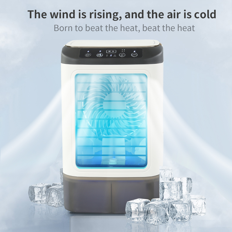 Desk Setup Gear - Draagbare USB mini airconditioner ventilator met