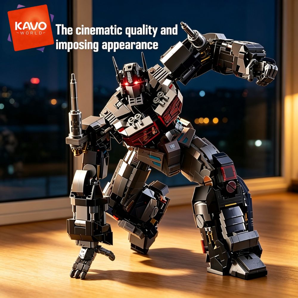 Desk Setup Diy - KAVOWORLD 2045-delige Future Mecha Robot Bouwstenen