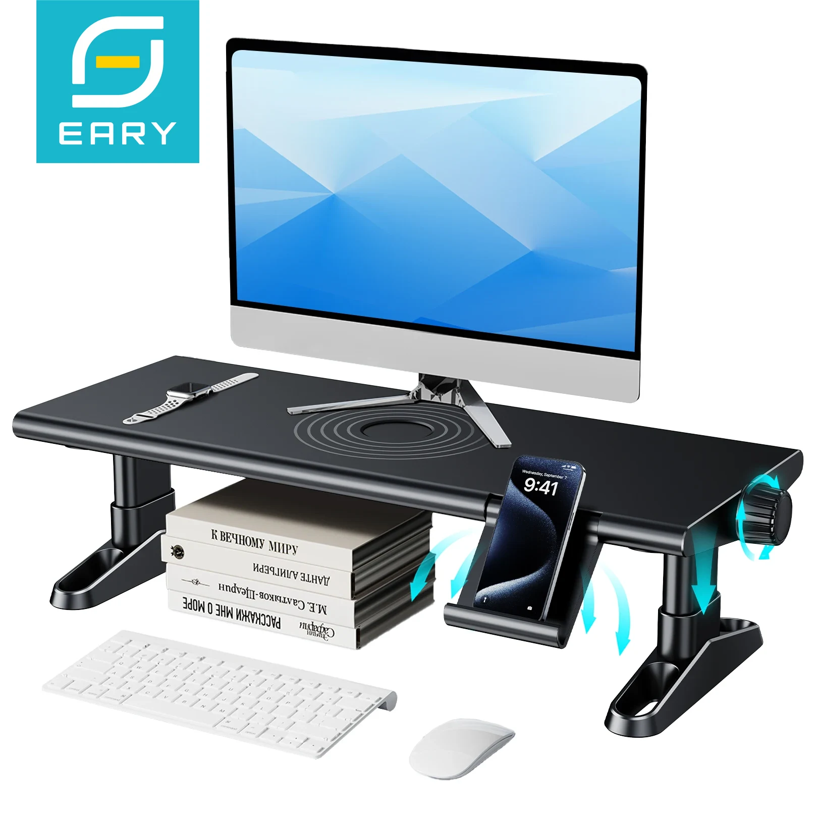 Desk Setup Riser - Eary Computer Monitor Staander Voor Bureau