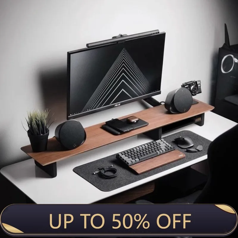 Desk Room Setup - Z1 Monitorhoogteverhoger Rek Kantoor Luxe Bureau