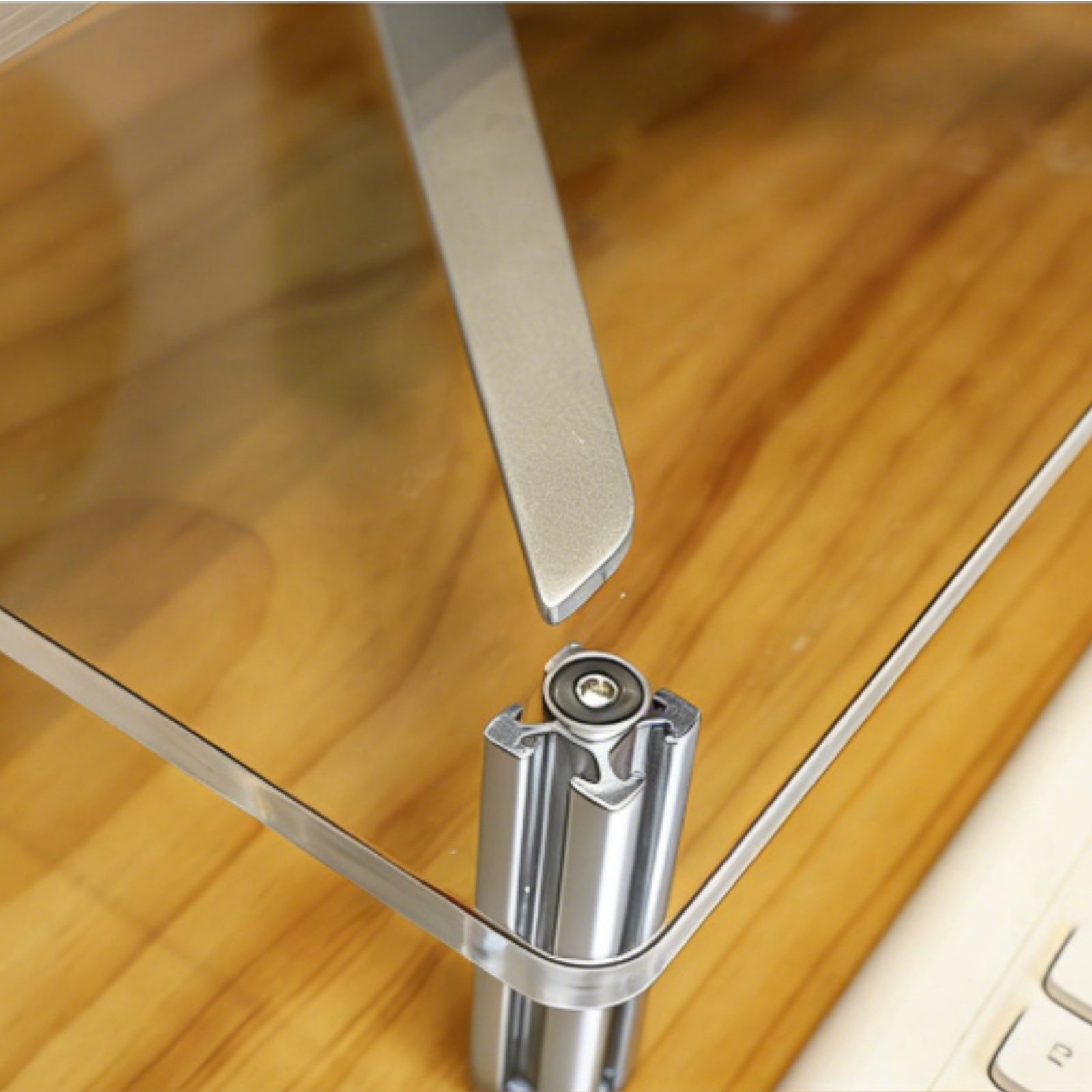 Desk Setup Organizer - Acryl monitorstandaard, makkelijk schoon te maken