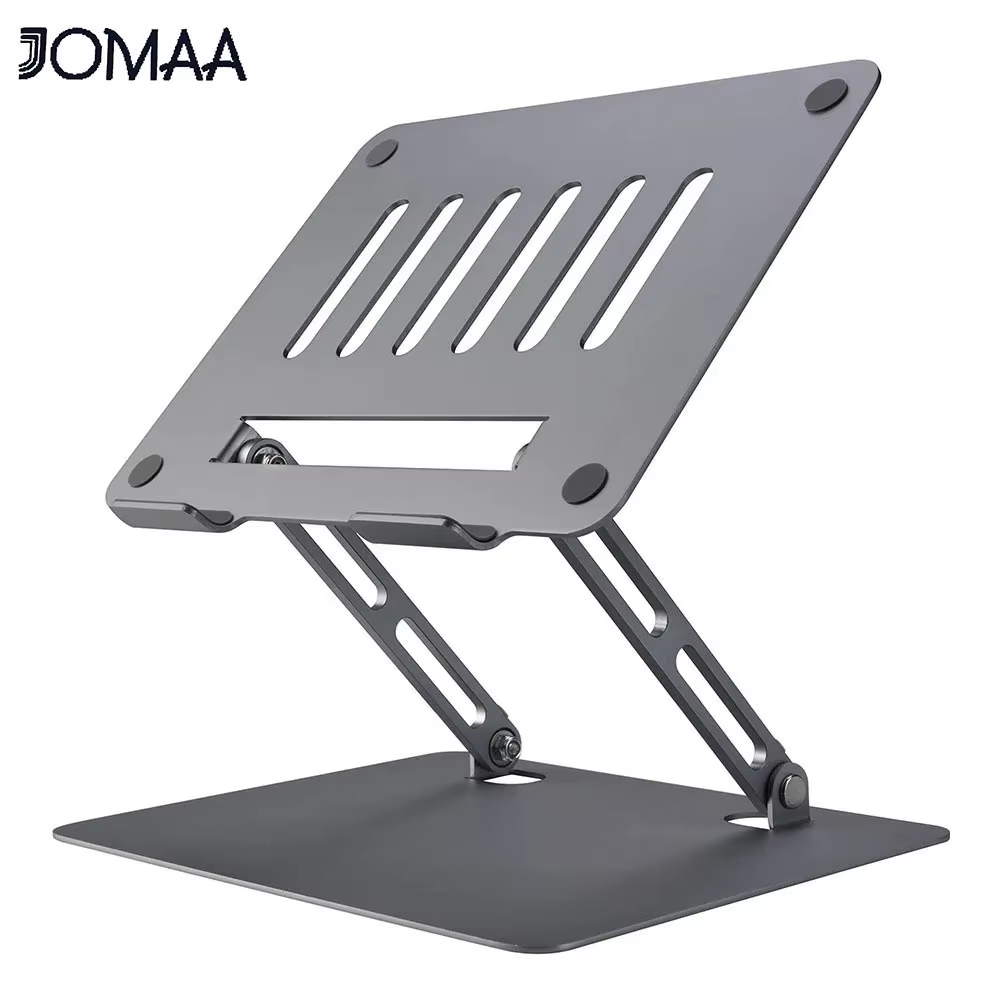 Desk Setup Riser - Jomaa Verstelbare laptopstandaard Draagbare aluminium stijgbuis