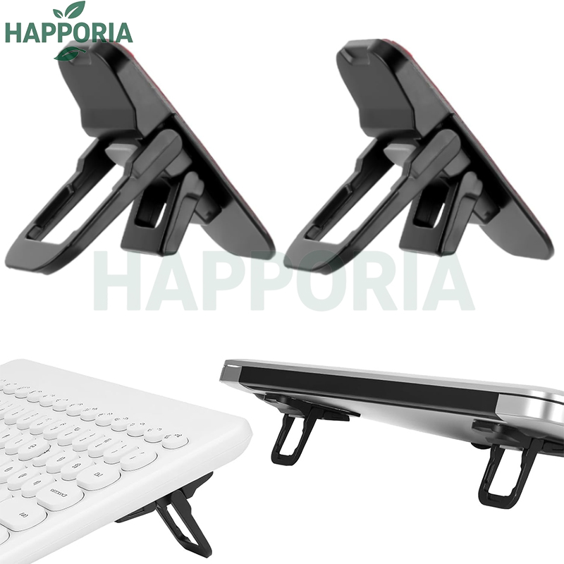 Desk Setup Macbook - 2 STUKS Mini opvouwbare laptopstandaard Draagbare