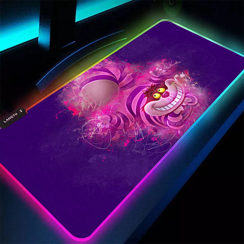Desk Setup Rgb - Grote muismat RGB A-Alices in Wonderland