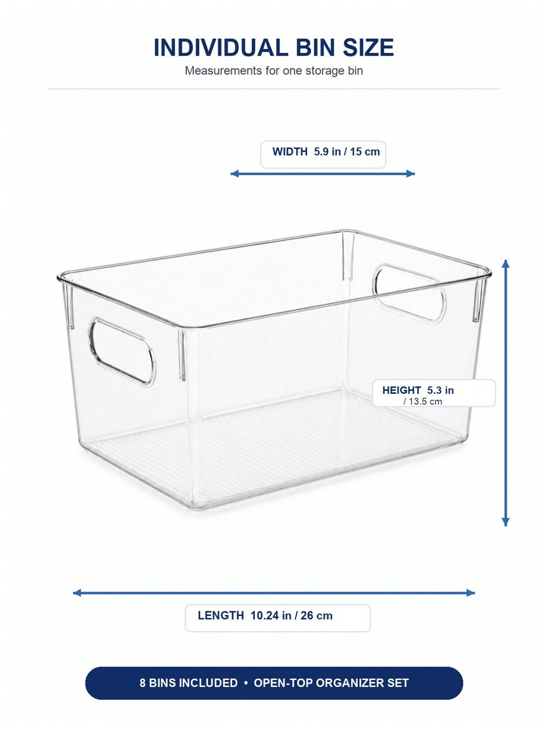 8-delige transparante opbergba - Desk Setup Organizer recensie en prijs