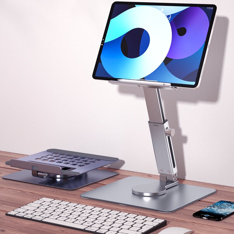 Aluminium tabletstandaard 360° - Desk Setup Riser recensie en prijs