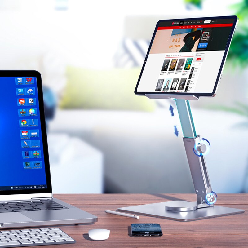 Aluminium tabletstandaard 360° - Desk Setup Riser recensie en prijs