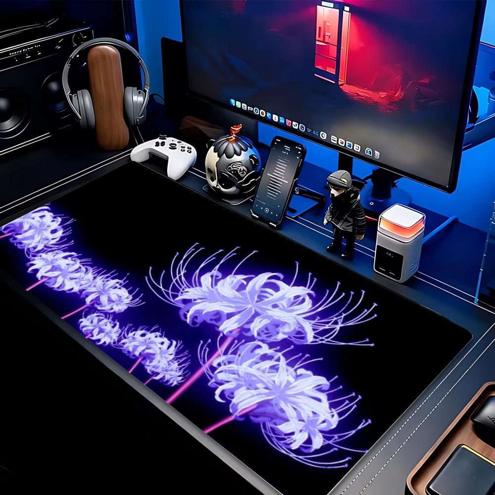 XXL muismat Gothic Lycoris Rad - Desk Setup Red recensie en prijs