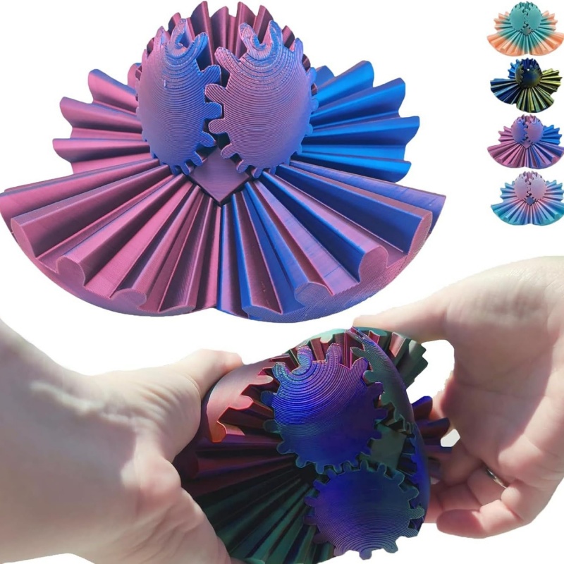 3D-geprinte Gear Ball Spin Dec - Desk Setup Gear recensie en prijs