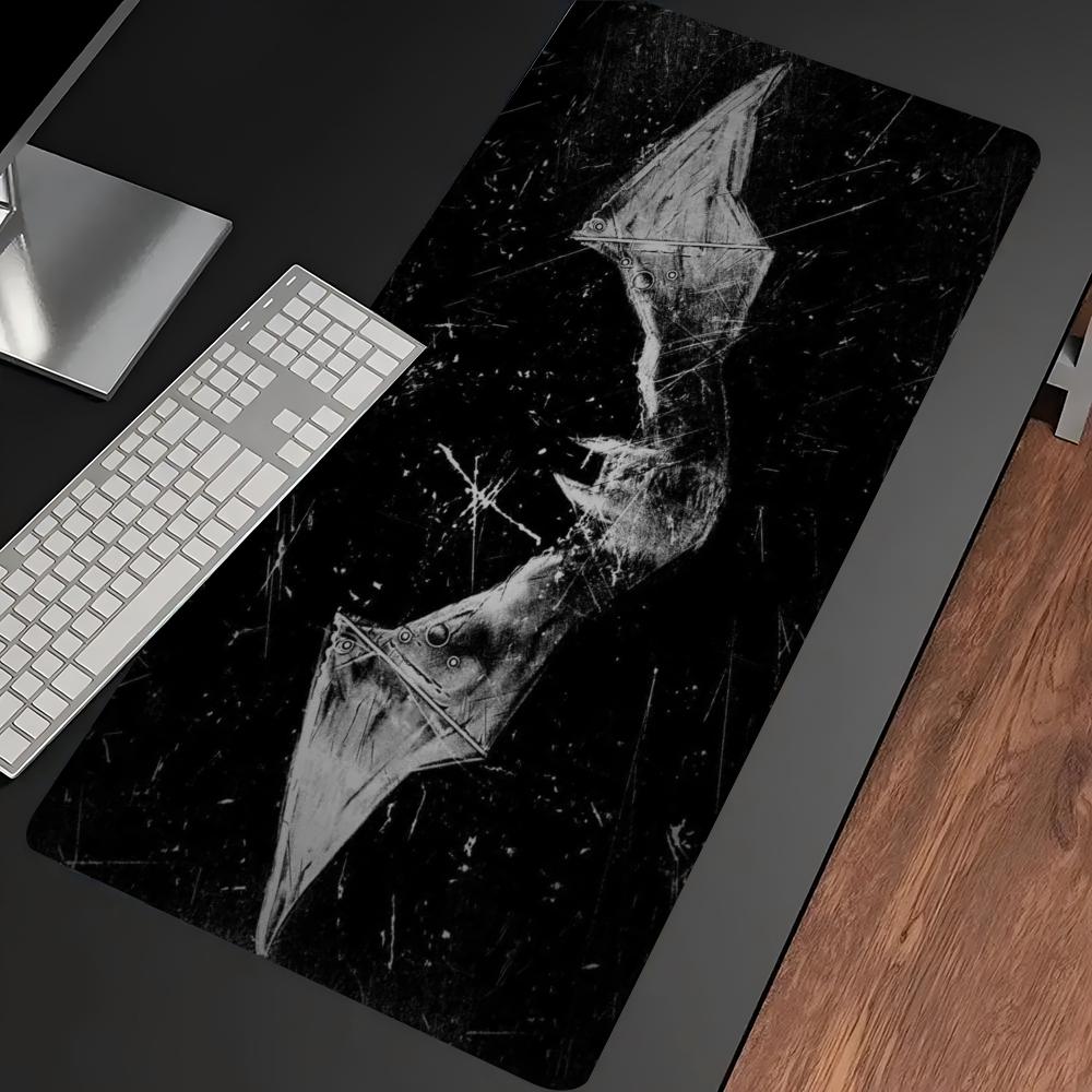 Donkerrood vleermuismotief gro - Desk Setup Red recensie en prijs
