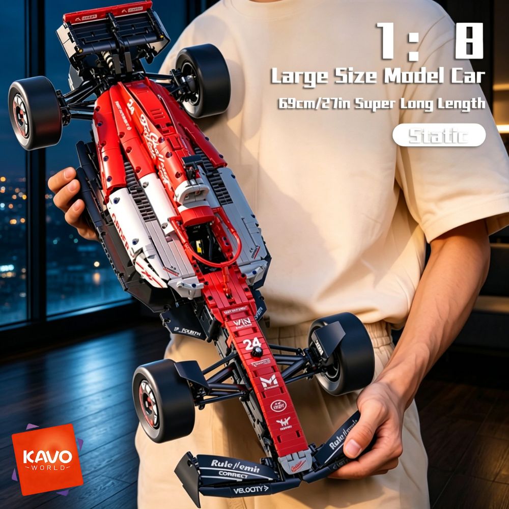 KAVOWORLD Formula Rood-Witte S - Desk Setup Red recensie en prijs