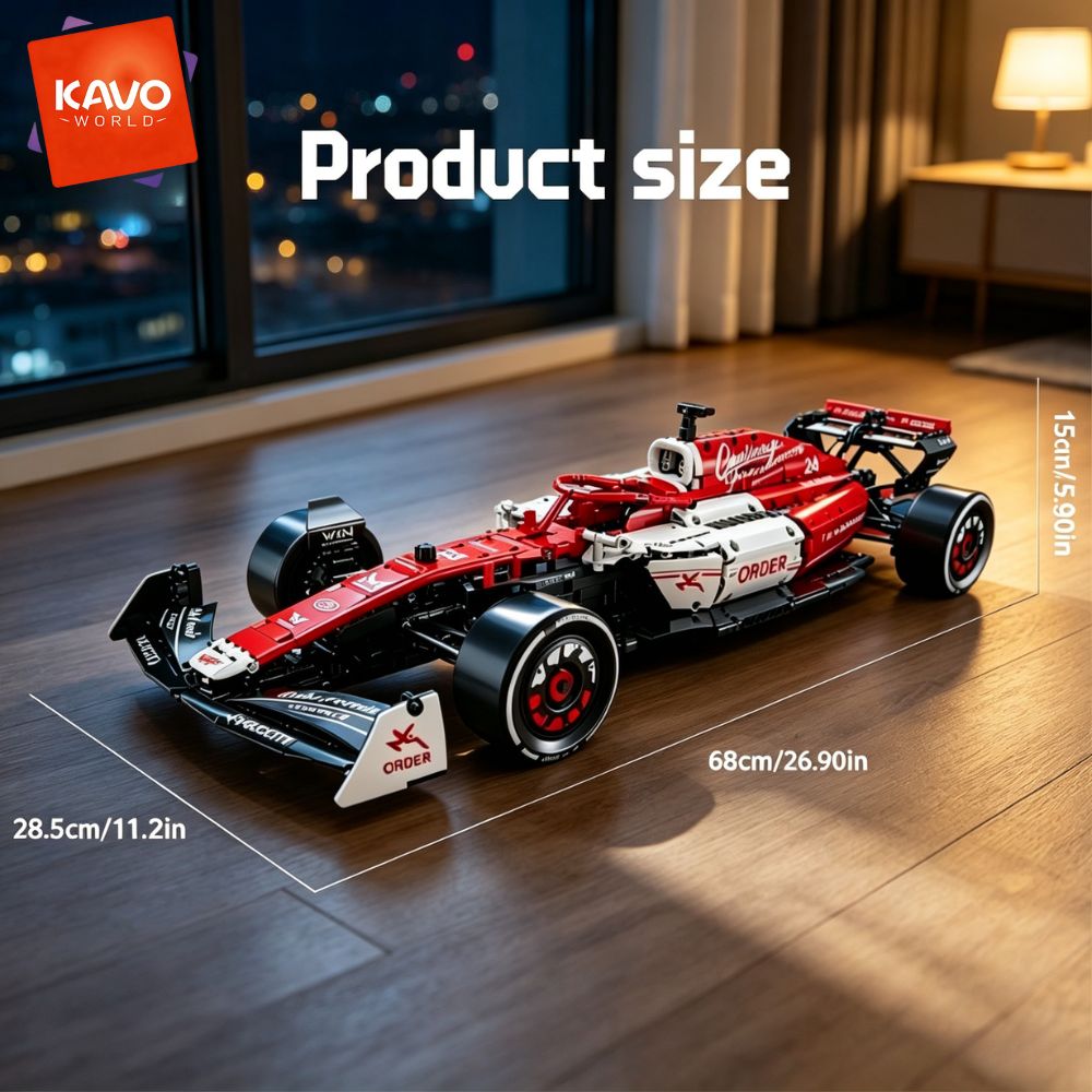 KAVOWORLD Formula Rood-Witte S - Desk Setup Red recensie en prijs