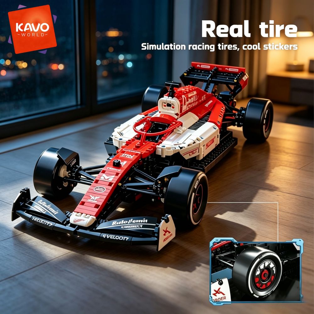 KAVOWORLD Formula Rood-Witte S - Desk Setup Red recensie en prijs