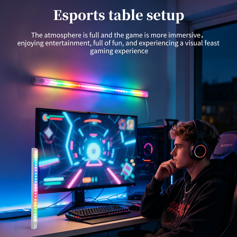 Oplaadbare RGB LED-bureaulamp  - Desk Setup Rgb recensie en prijs