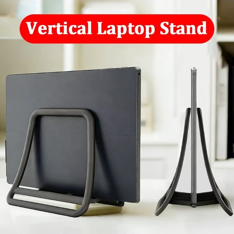 Antislip verticale laptopstand - Desk Setup Macbook recensie en prijs