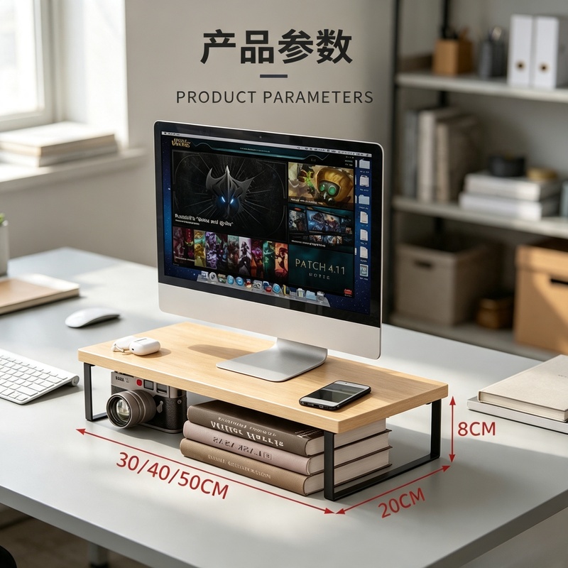 Verhoogde monitorstandaard voo - Desk Setup Riser recensie en prijs