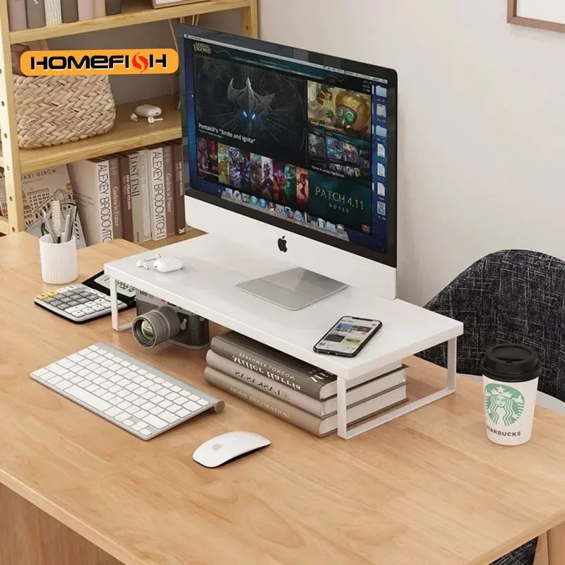Verhoogde monitorstandaard voo - Desk Setup Riser recensie en prijs