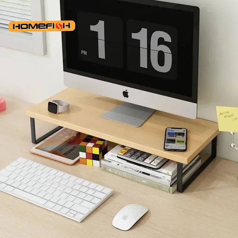 Verhoogde monitorstandaard voo - Desk Setup Riser recensie en prijs