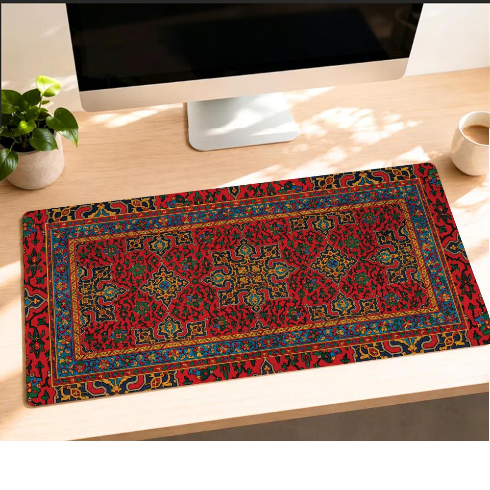 Perzisch tapijt, rood muismat, - Desk Setup Red recensie en prijs