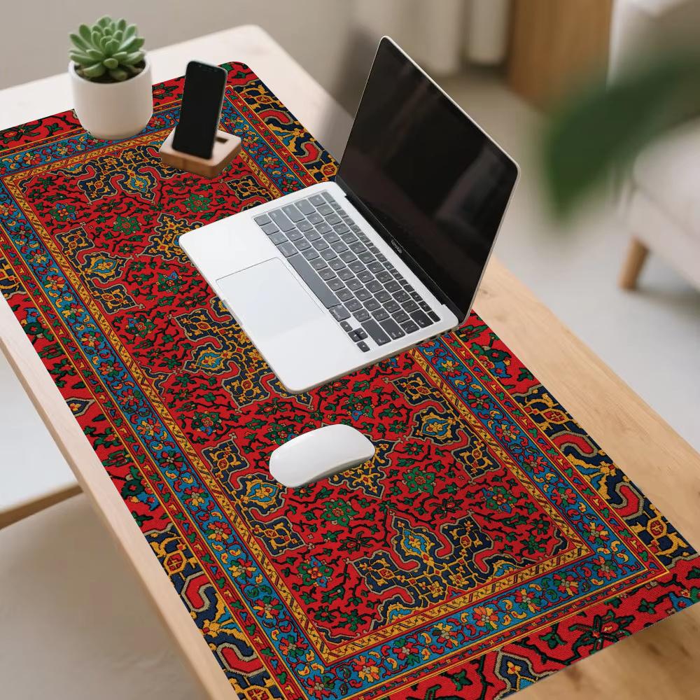 Perzisch tapijt, rood muismat, - Desk Setup Red recensie en prijs