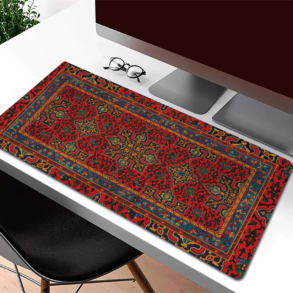Perzisch tapijt, rood muismat, - Desk Setup Red recensie en prijs