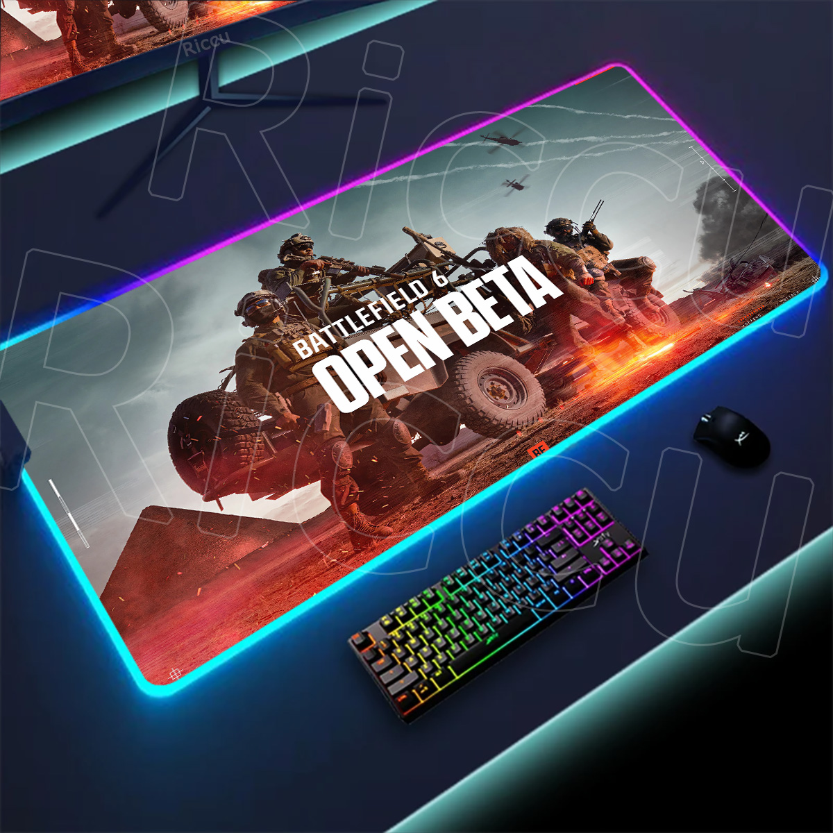 Nieuwe Gamer Rgb Bureaumat Bac - Desk Setup Rgb recensie en prijs