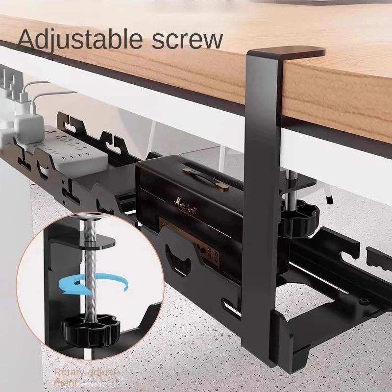 Telescopisch opbergrek onder d - Desk Setup Organizer recensie en prijs