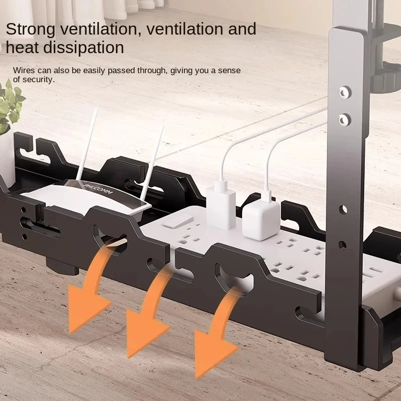 Telescopisch opbergrek onder d - Desk Setup Organizer recensie en prijs