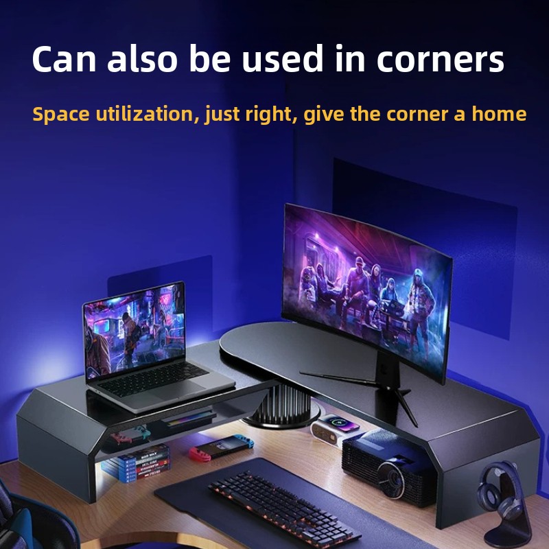 Gaming Dubbele Monitorstandaar - Desk Setup With Laptop And Monitor recensie en prijs