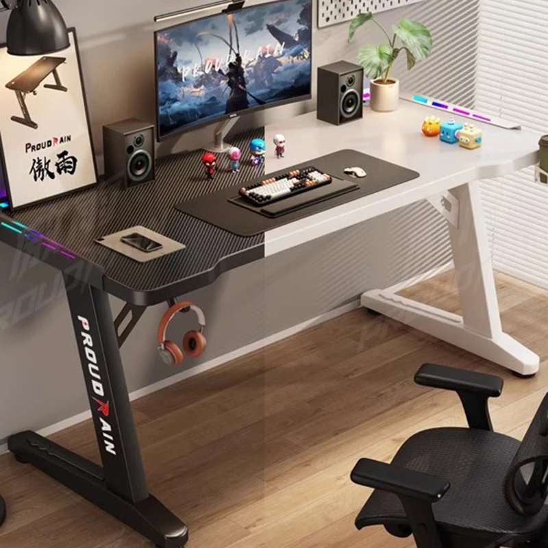 Gamingconsole Computerbureaus  - Desk Setup With Laptop And Monitor recensie en prijs