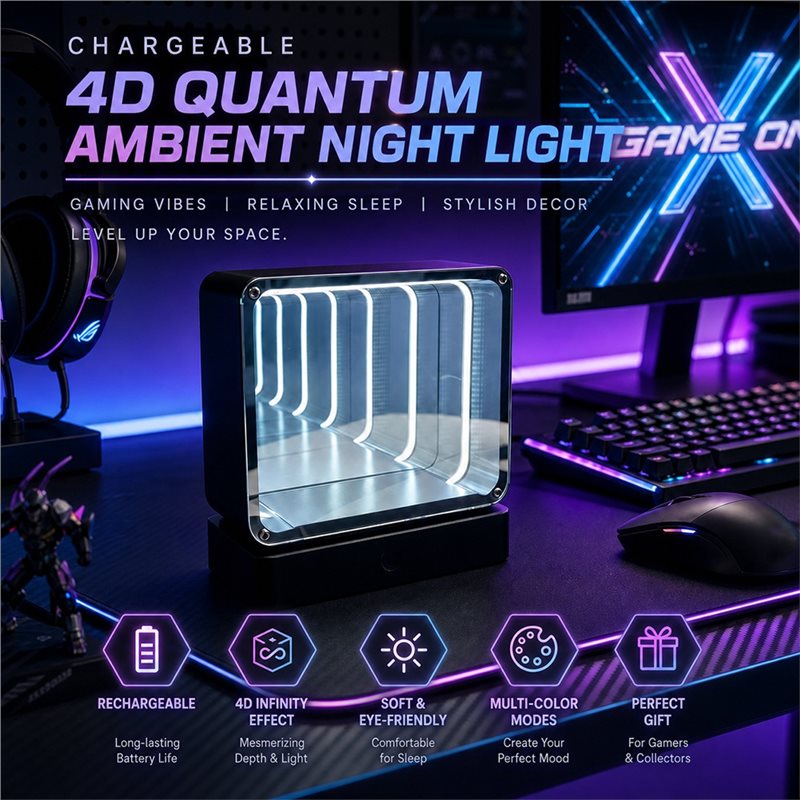 A02F-4D Tunnel Night Oplaadbar - Desk Room Setup recensie en prijs