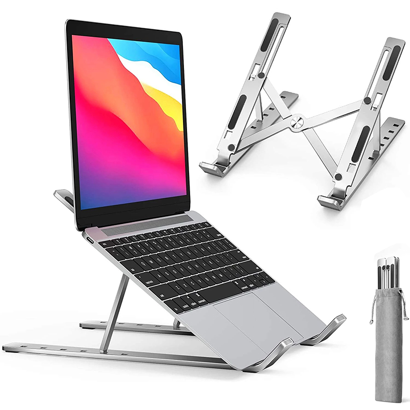 Opvouwbare aluminium laptopsta - Desk Setup Macbook recensie en prijs