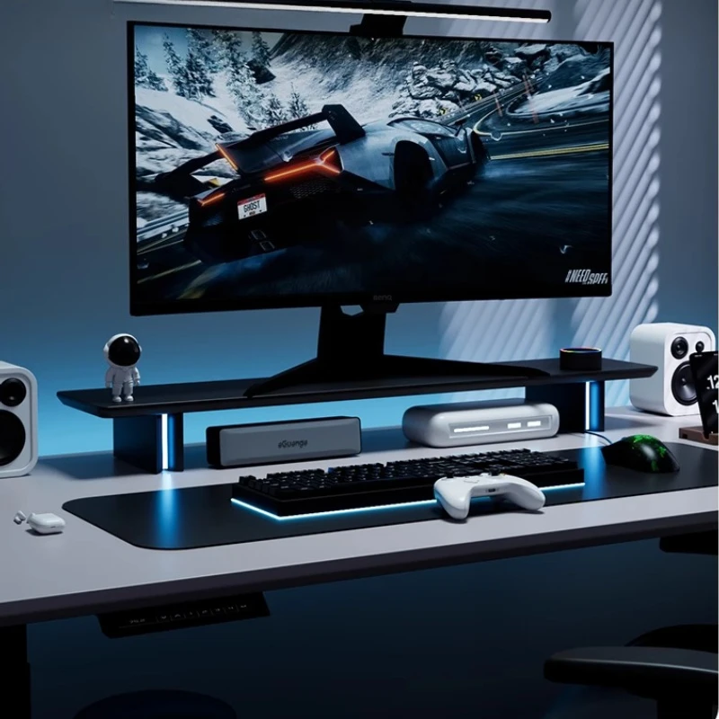 RGB-monitorstandaard Ergonomis - Desk Setup With Laptop And Monitor recensie en prijs