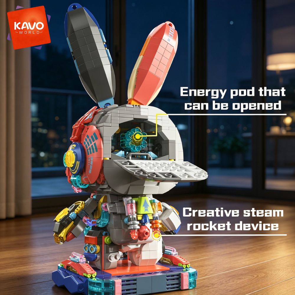 KAVOWORLD 1377-delige Robot Ko - Desk Setup Diy recensie en prijs