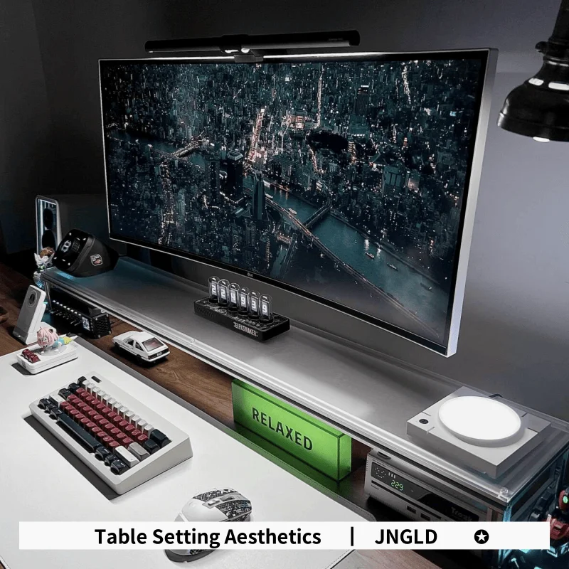 Aluminium monitorstandaard Acr - Desk Setup With Laptop And Monitor recensie en prijs