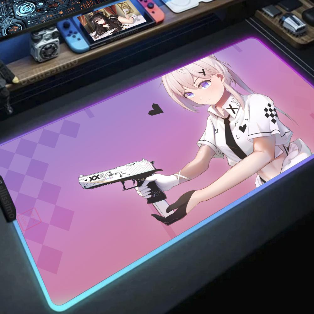 Meisje met een pistool Anime D - Desk Setup Diy recensie en prijs
